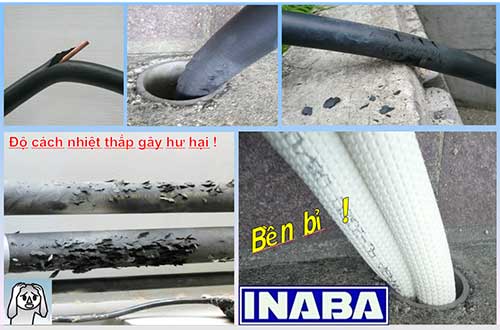 Bảo ôn Inaba bền hơn, không dễ xước, rách như các dòng bảo ôn khác