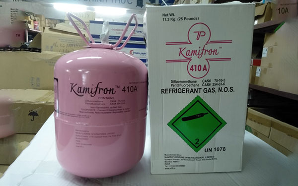 Gas R410A là thế hệ thứ 2, giúp giảm ô nhiễm môi trường